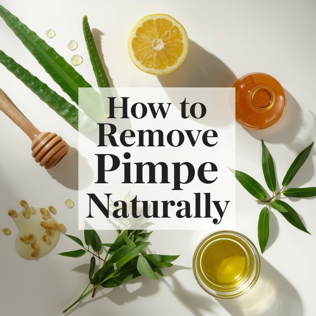 How to Remove Pimple at Home Naturally