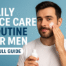 Daily Face Care Routine for Men