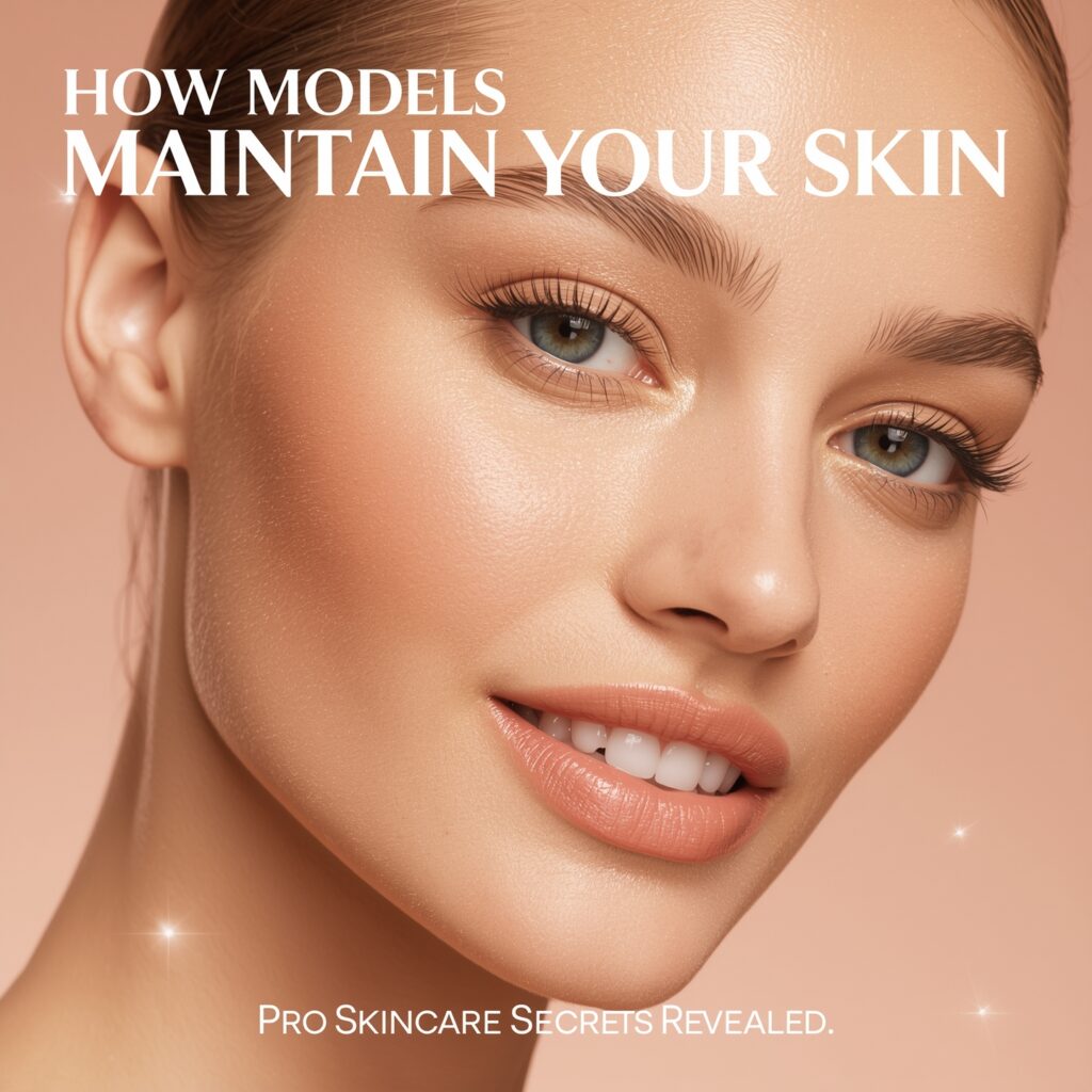How Do Models Maintain Their Skin?