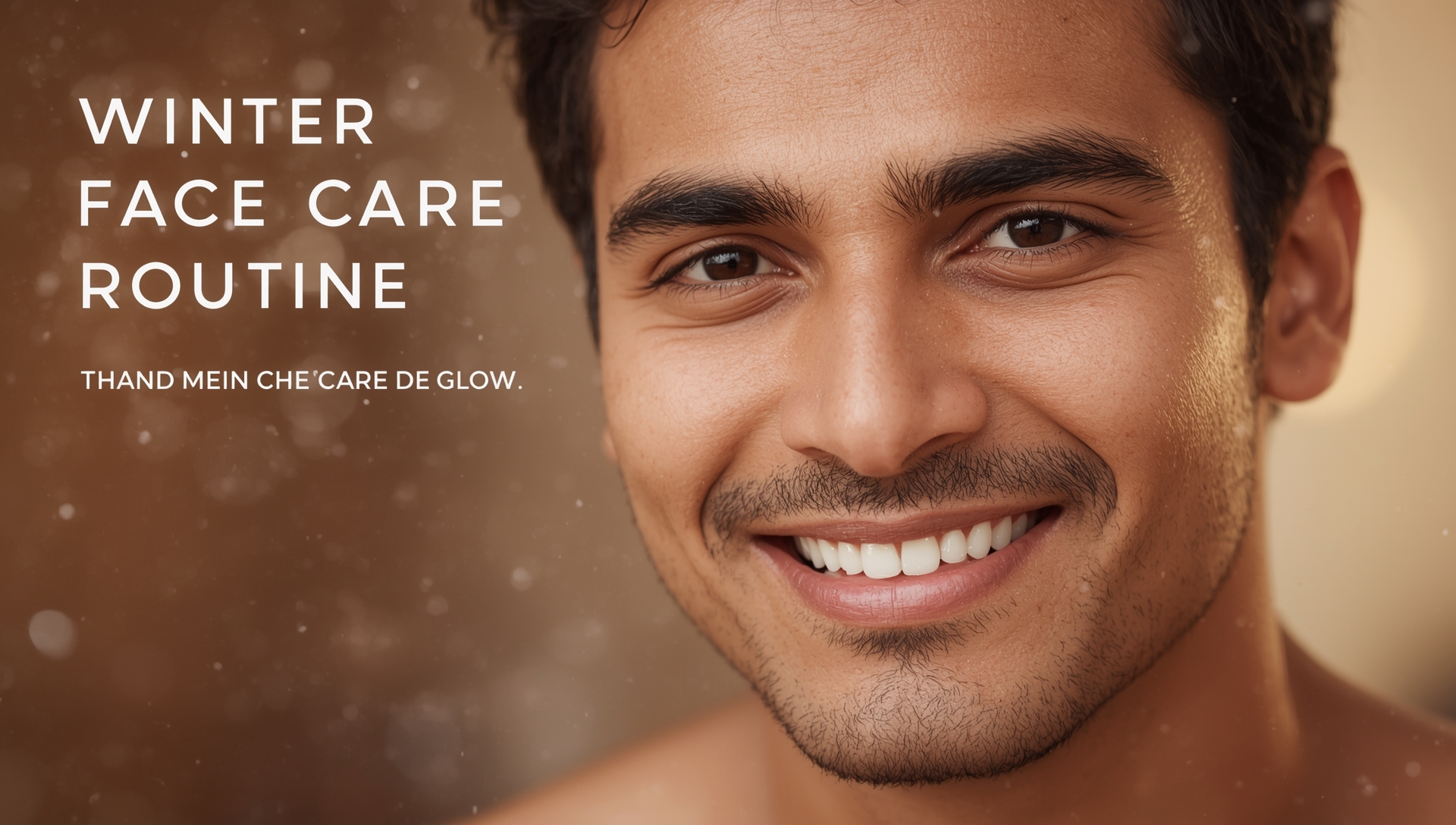 Winter Face Care Routine for Men